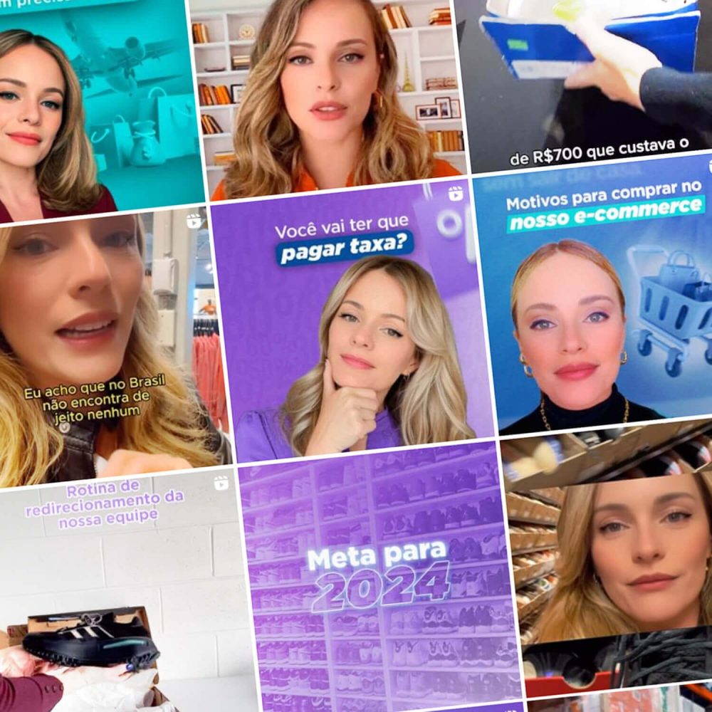 Mulheres interagindo em um ambiente de compras, representando serviços de personal shopper.